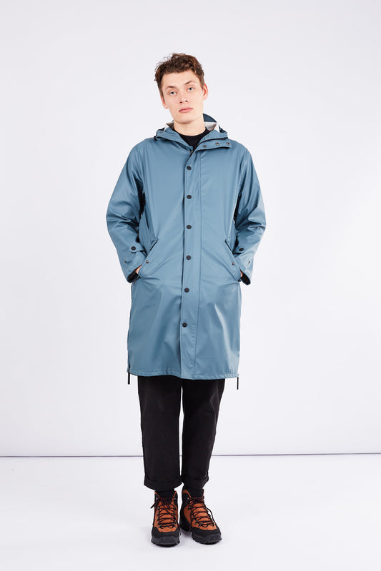  Shop raincoat original blue grey by Maium at thegreenlabels