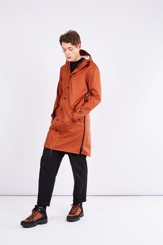 Shop raincoat original ginger brown by Maium on thegreenlabels