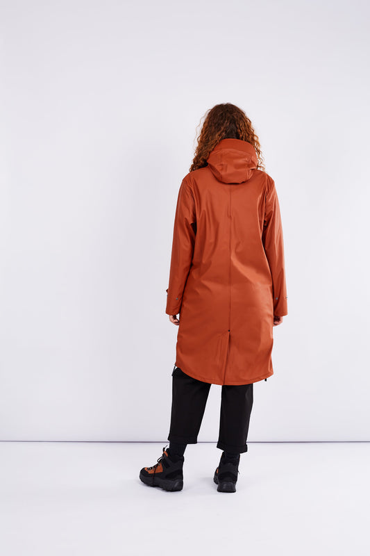 Shop raincoat original ginger brown by Maium on thegreenlabels