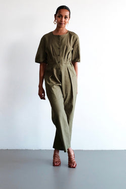 Agnes jumpsuit by Pina Studio on thegreenlabels