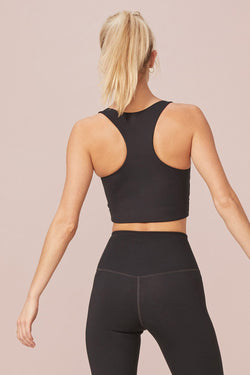 shop paloma bra black by girlfriend collective at thegreenlabels