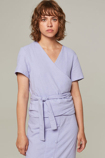 myrthos top lilac <br> by Rita Row