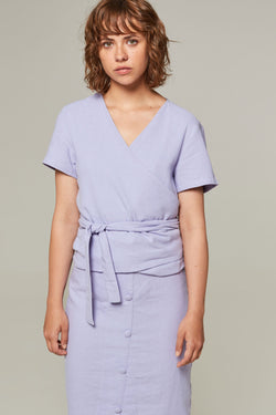 myrthos top lilac <br> by Rita Row