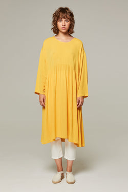 Shop flamenco dress yellow by Rita Row on thegreenlabels