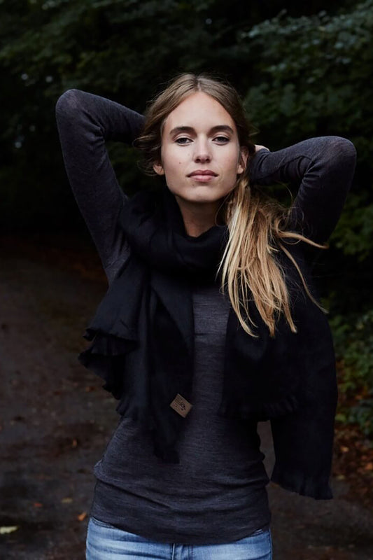 Shop sustainable scarves by Alpaca Loca on thegreenlabels.com