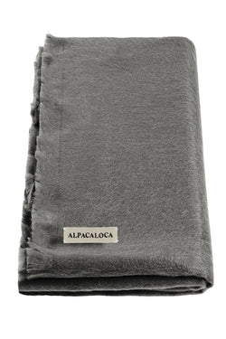 woven scarf dark grey