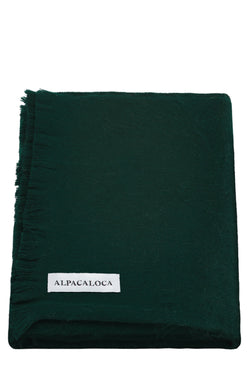 shop woven scarf forest green at thegreenlabels