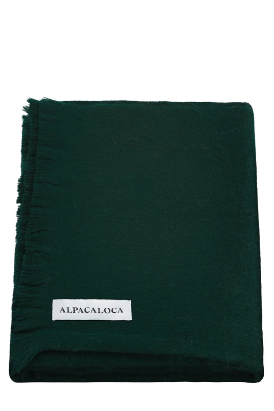 shop woven scarf forest green at thegreenlabels
