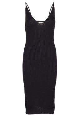 shop knit dress black by Signe at thegreenlabels