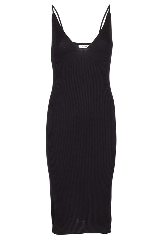 shop knit dress black by Signe at thegreenlabels