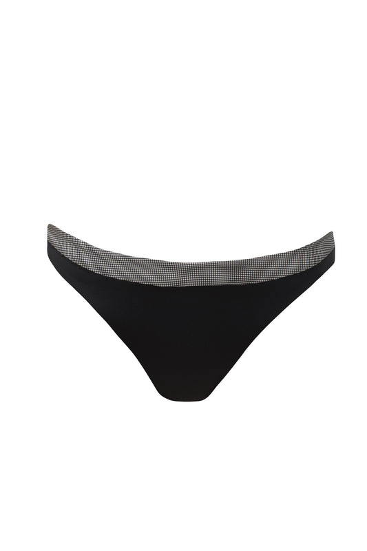 shop simone reversible bikini black mini gingham by Clo Stories on thegreenlabels