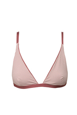 shop simone reversible bikini mineral red stripes by Clo Stories on thegreenlabels