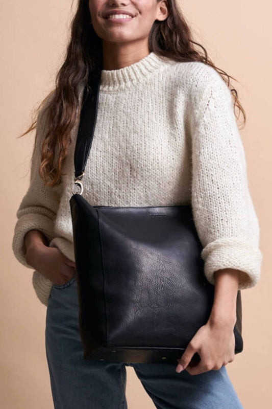 sofia shopper black by O My Bag on thegreenlabels