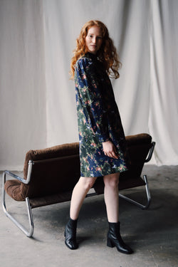 Shop flora paradise dress by Thinking Mu at thegreenlabels