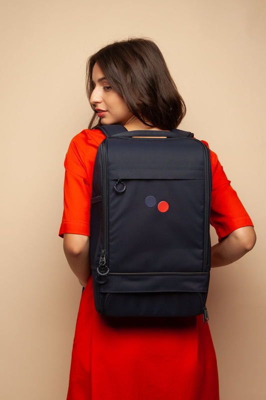 CUBIK backpack tide blue by pinqponq on thegreenlabels