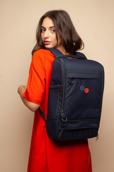CUBIK backpack tide blue by pinqponq on thegreenlabels