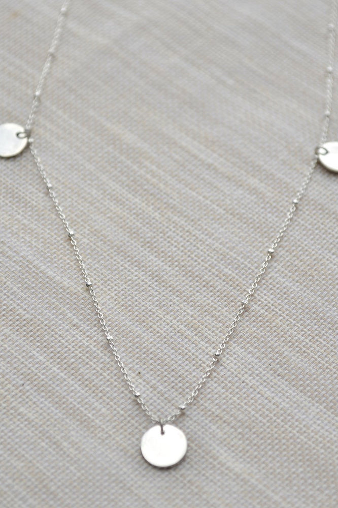 three coin necklace