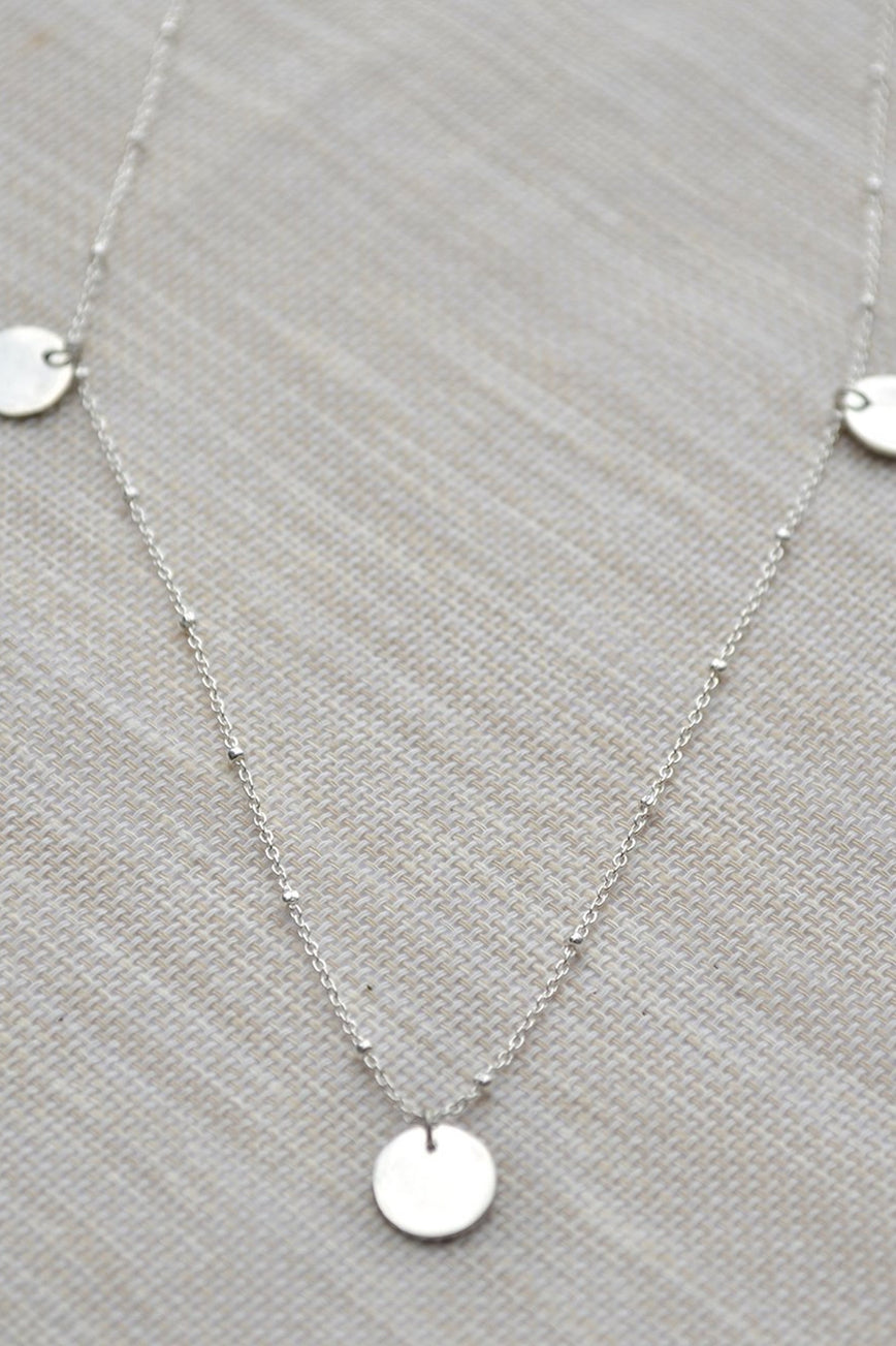 three coin necklace