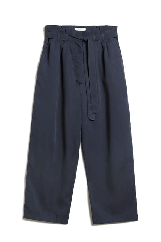 shop timeaa pants frozen blue by ARMEDANGELS on thegreenlabels
