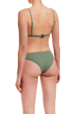 low rise brief by Augustine | army green