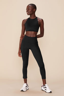 shop topanga bra black by girlfriend collective at thegreenlabels