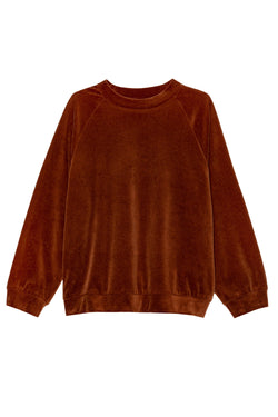 shop toulon o-sweater brick by jan n june at thegreenlabels