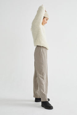 Shop cotys sweater snow white by Thinking Mu on thegreenlabels