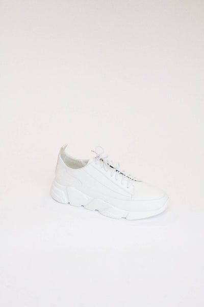 Shop gia sneaker aspro white by Collection & Co on thegreenlabels.com
