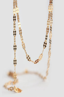 whisper necklace gold <br> by Neinties