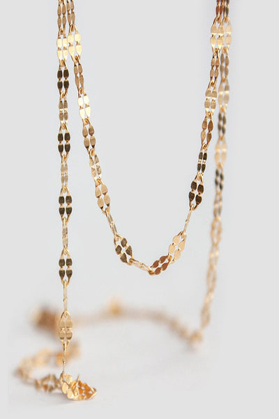 whisper necklace gold <br> by Neinties