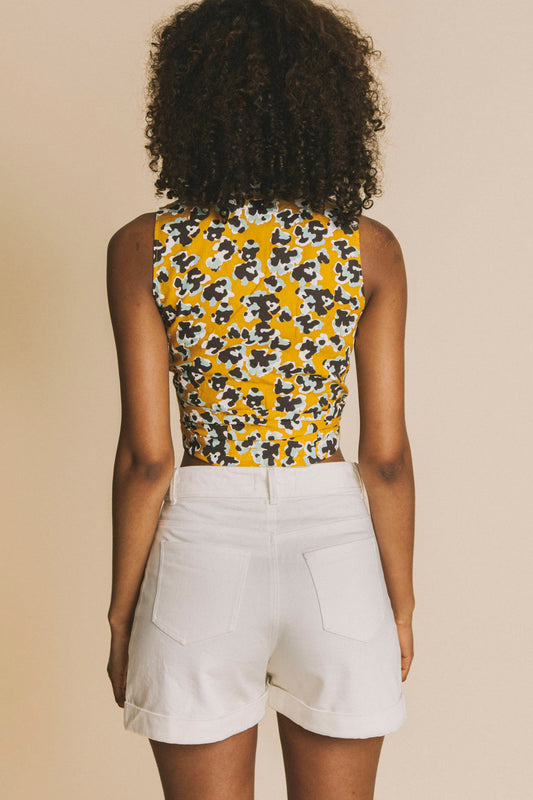 white logome short by Thinking Mu on thegreenlabels.com