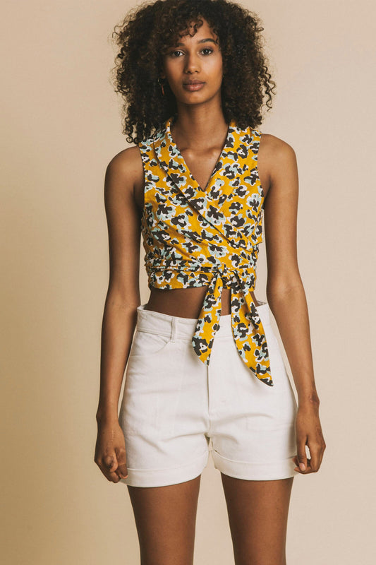 white logome short by Thinking Mu on thegreenlabels.com