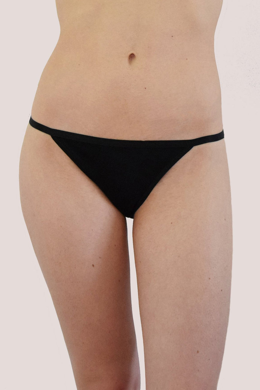Zeia panties black by Olly Lingerie on thegreenlabels
