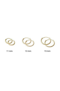 earhoops gold