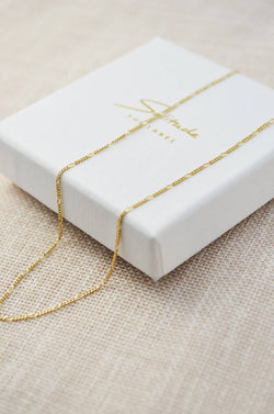 figaro necklace gold