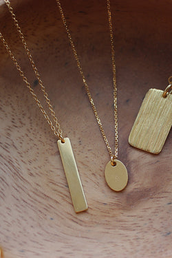 Accessories - Abyss Necklace Gold <br> By Neinties