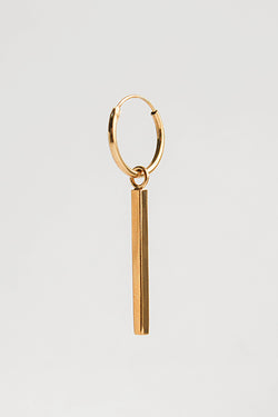 Accessories - Balance Earring Hoop Gold <br> By Neinties