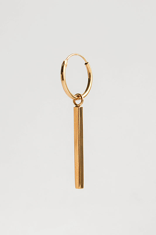 Accessories - Balance Earring Hoop Gold <br> By Neinties