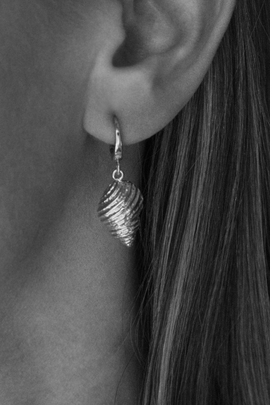 Accessories - Conch Earring Sterling Silver <br> By Neinties