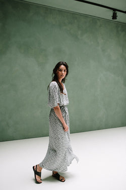 amali dress animal print by J-LAB3L on thegreenlabels