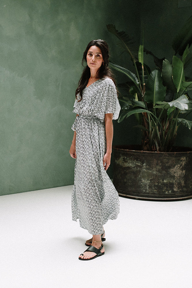 amali dress animal print by J-LAB3L on thegreenlabels
