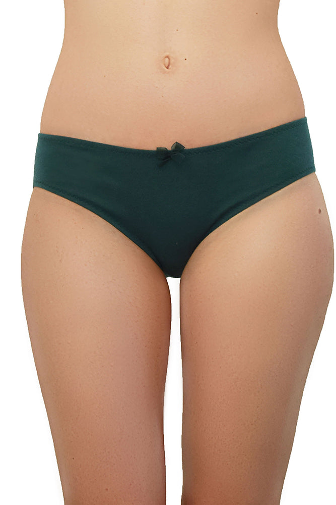 Shop shorty amazone panties dark green by Olly Lingerie on thegreenlabels.com