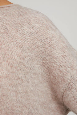 shop anaa sweater light caramel by armedangels at thegreenlabels