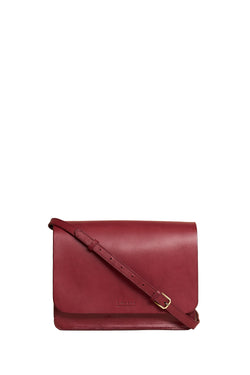 audrey ruby classic leather