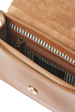 audrey mini <br> cognac classic leather by O My Bag on Thegreenlabels