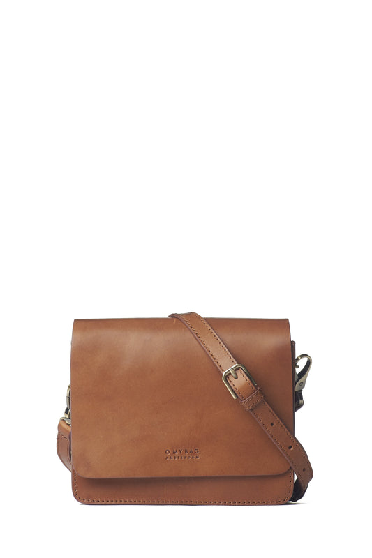 audrey mini <br> cognac classic leather by O My Bag on Thegreenlabels