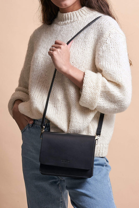 audrey mini black by O My Bag on thegreenlabels