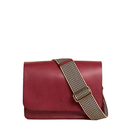 audrey ruby classic leather by O My Bag on thegreenlabels