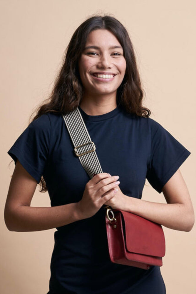 audrey mini ruby by O My Bag on Thegreenlabels