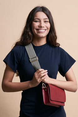 audrey mini ruby by O My Bag on Thegreenlabels